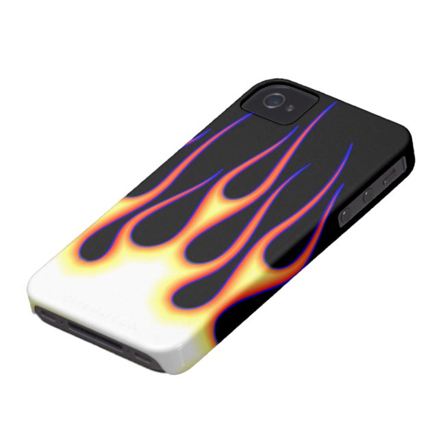 Classic Flame Iphone 4 4s Cases (Bottom)