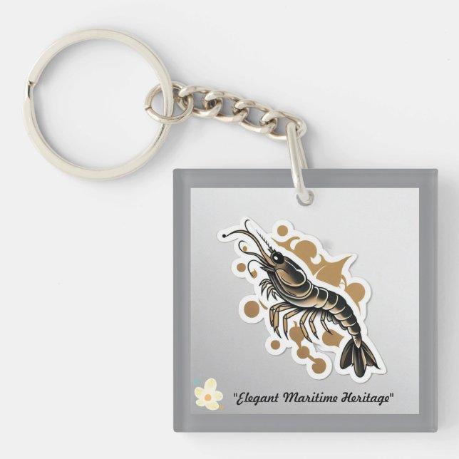 "Classic Flash Design" Key Ring (Front)