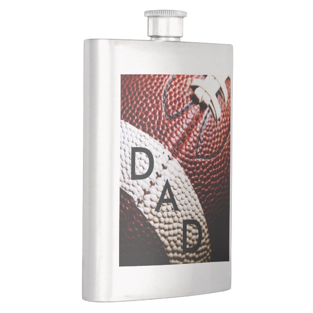 Classic Flask/Football/Dad Hip Flask (Right)