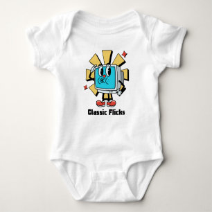 Classic flicks baby bodysuit