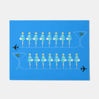 Classic Flight Attendant Door Mat