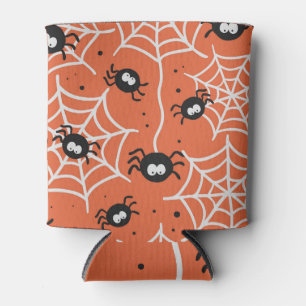 Classic Floral Damask: Vintage Seamless Can Cooler