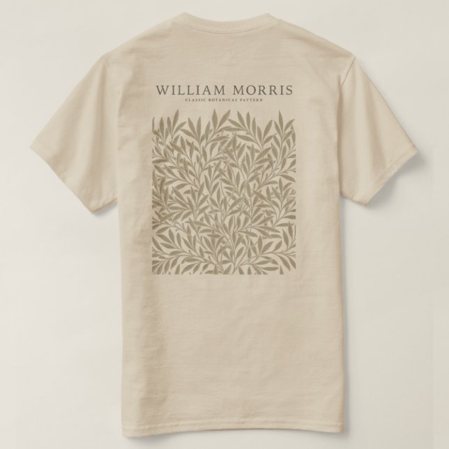 Classic Floral Graphic Tee (Design Back)