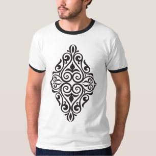 Classic Floral Ornament – Luxury Decorative Art T-Shirt