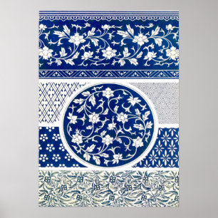 Classic Floral Ornament Print