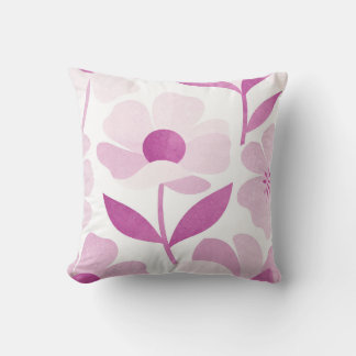 Classic Floral Pattern Throw Pillow – Elegant Home