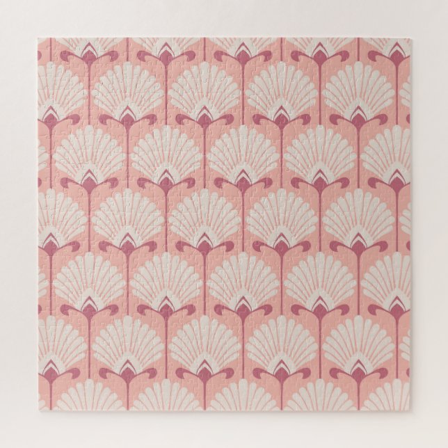 Classic Floral: Seamless Vintage Pattern Jigsaw Puzzle (Vertical)