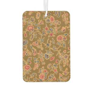 Classic Flower Chintz Pretty Soft Floral Design Car Air Freshener