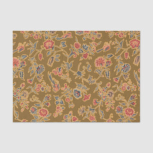 Classic Flower Chintz Pretty Soft Floral Design Tissue Paper