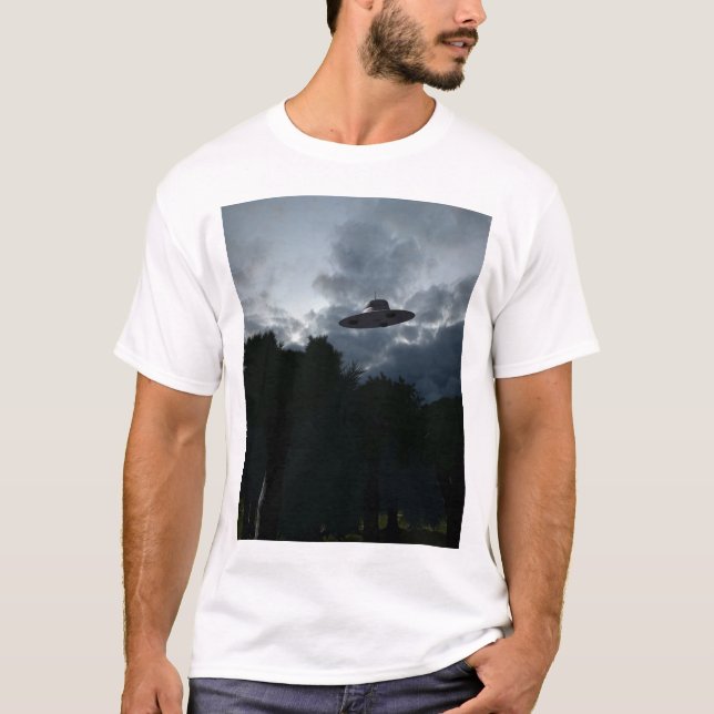 Classic Flying Saucer T-Shirt (Front)