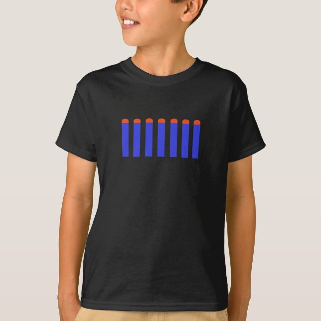 Classic foam dart t shirt (Front)