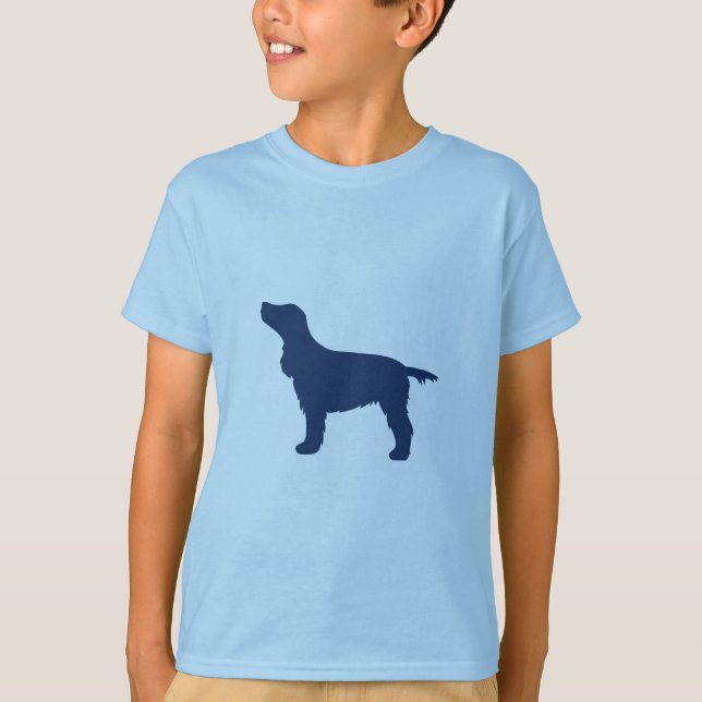  Classic for Children Silhouettes Of Dogs T-Shirt (Front)