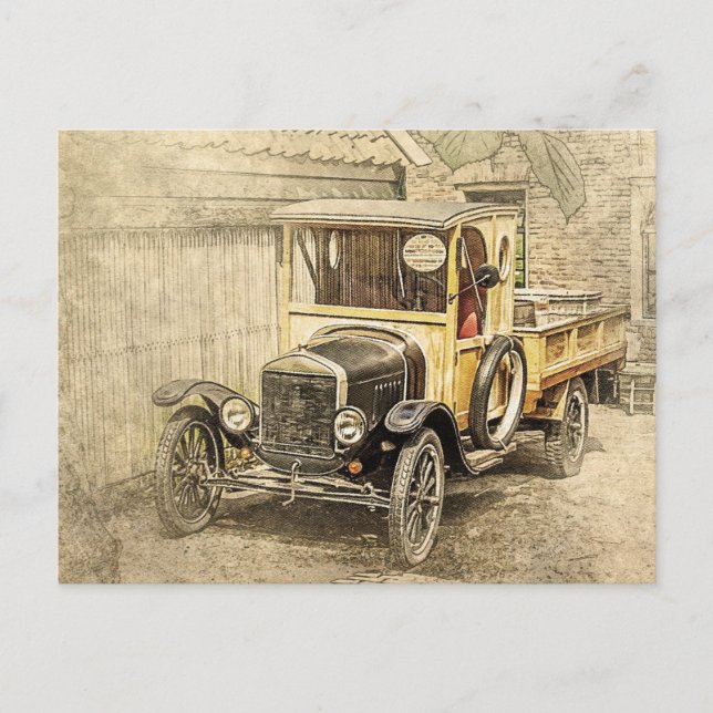 Classic Ford Postcard (Front)
