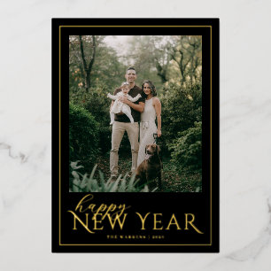 Classic Frame New Year Photo