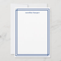 Classic Framed In Navy Mongram