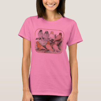 Classic Frill Pigeons Blondinettes T-Shirt