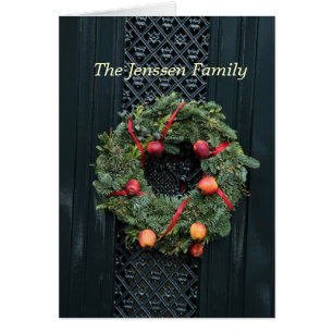 Classic front door address announcement