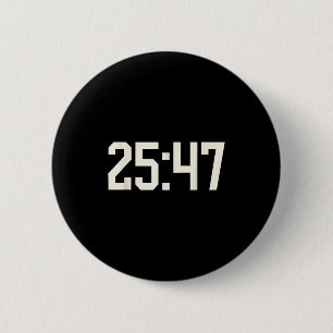 Classic funny 2547 25 47 subtle 25th amendment 6 cm round badge