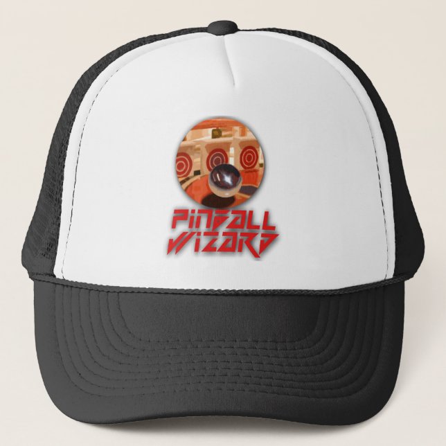 Classic Gamer - Pinball Trucker Hat (Front)