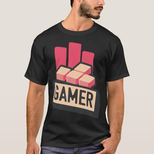 Classic Gamer T-Shirt (Front)