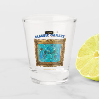Classic Gamers Cool Play Shot Glass