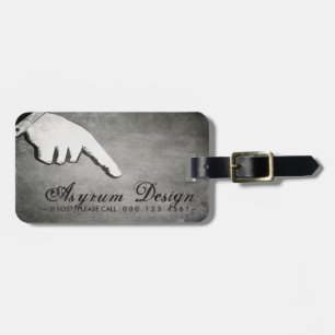 classic games luggage tag