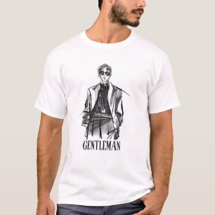 Classic Gentleman's Printed Shirt