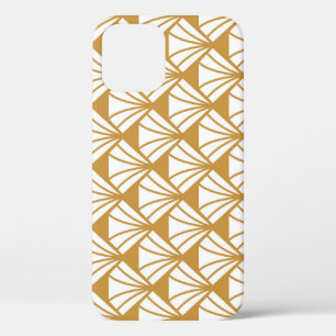 Classic Geometric: Art Deco Elegance. iPhone 12 Case
