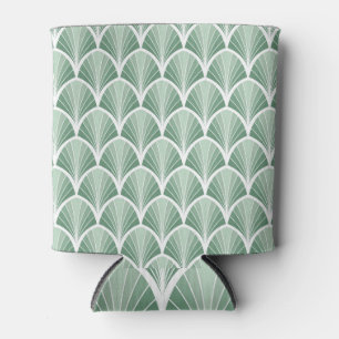 Classic Geometric: Art Deco Seamless Style Can Cooler