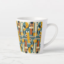 Classic Geometric design Mug, 11 oz