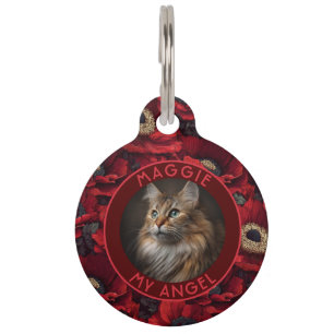 Classic Gift For Pet Owner Anemones Tag