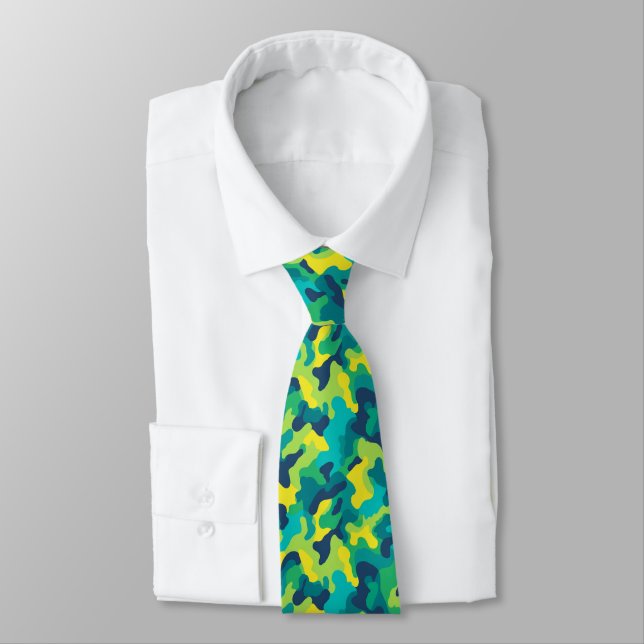 Classic Gifts For Boyfriend Camo  Tie (Tied)
