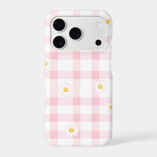 Classic Gingham Daisy iPhone Case