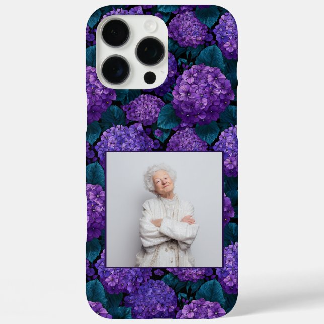 Classic Girls Gift Hydrangeans Photo  Case-Mate iPhone Case (Back)