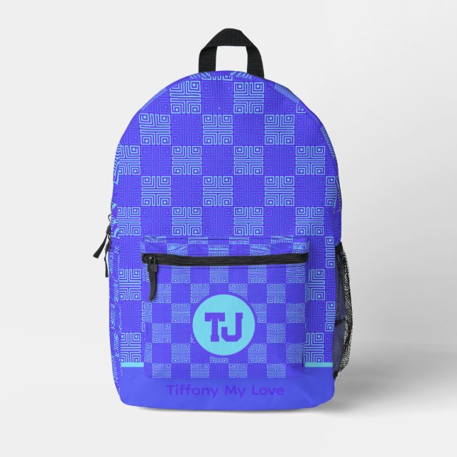 Classic Girly Back To School Backpack For Girls (Front)