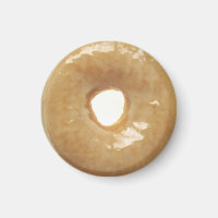 Classic Glazed Doughnut Novelty Magnet