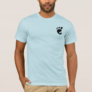 Classic GNOME Footprint Logo Shirt