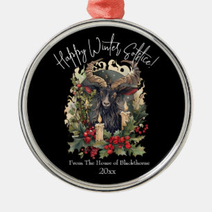 Classic Goat Yule Ornament