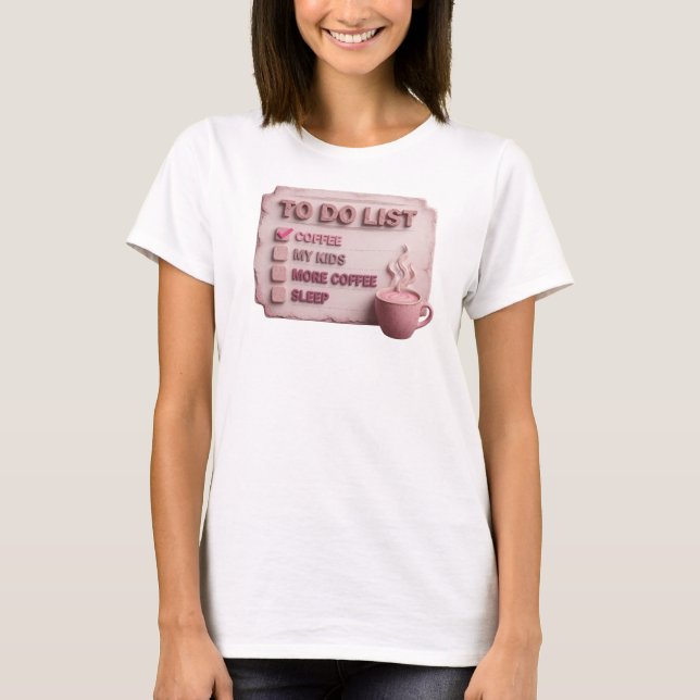Classic Gold COFFEE FIRST SAVE WORLD Tee (Front)