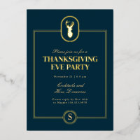 Classic Gold Stag Thanksgiving Eve Party
