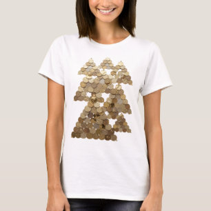 Classic Gold TREE Custom Design T-Shirt