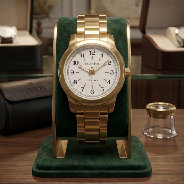 Classic Gold Watch | Luxury Executive Timepiece (Creator Uploaded)
