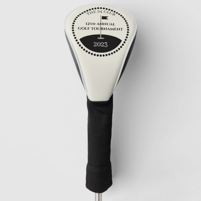 Classic Golf Club Name Golf Head Cover (Front)