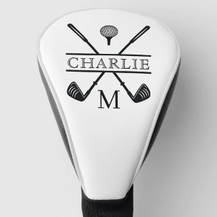 Classic Golf Club Player Name Head Cover