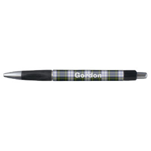 Classic Gordon Dress Plaid Custom Pen