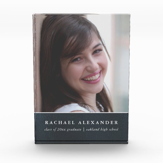 Classic Graduation Photo Block (Front)