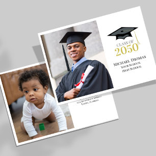 Classic Graduation Photo Class Of Template