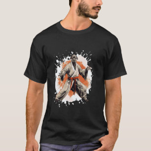 Classic Great Dane Dog Karate Animal Fighter Judo T-Shirt