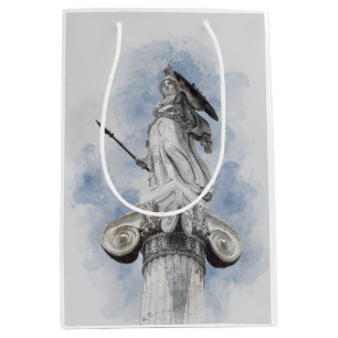 Classic greek statue Athena  Medium Gift Bag