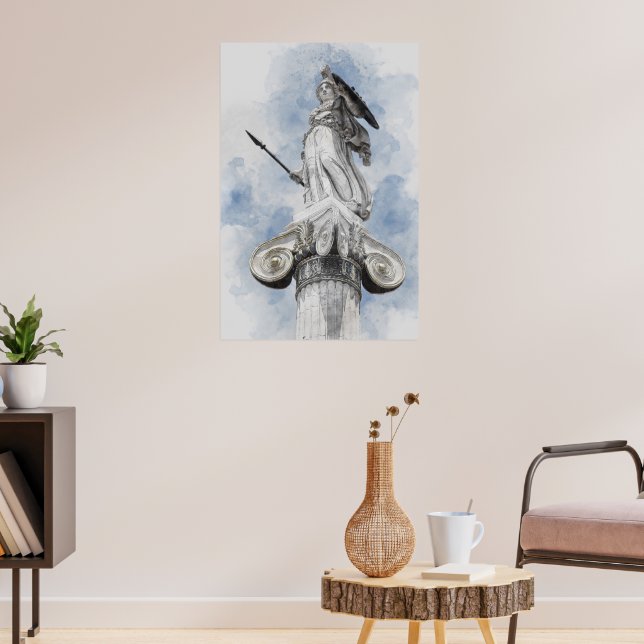 Classic Greek Statue Athena Photo Print – Timeless (Living Room 3)